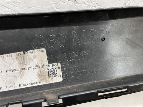 BMW 5 G60 G61 M PAKIET 2022- ZDERZAK PRZEDNI PRZÓD 8084653 ORG FV 24H BMW 5 G60 G61 M PAKIET 2022- ZDERZAK PRZEDNI PRZÓD 8084653 ORG FV 24H