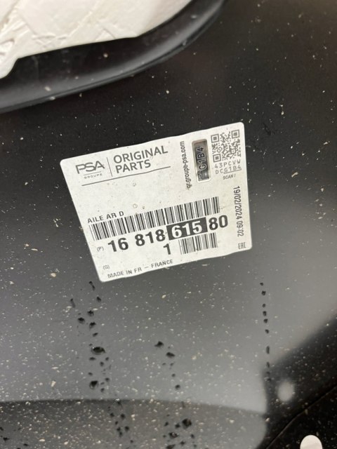 OPEL ASTRA VI 6 L 2021-2024 5D HB Tylny prawy błotnik 1681861580 POSZYCIE OPEL ASTRA VI 6 L 2021-2024 5D HB Tylny prawy błotnik 1681861580 POSZYCIE