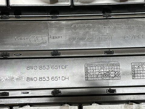 AUDI A4 B9 8W LIFT ATRAPA GRILL 8W0853651DF 8W0853651DH ORG FV WYS 24H AUDI A4 B9 8W LIFT ATRAPA GRILL 8W0853651DF 8W0853651DH ORG FV WYS 24H