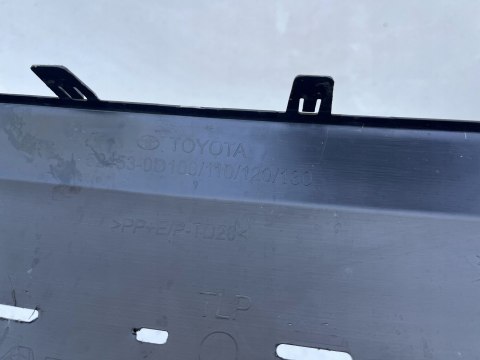 TOYOTA YARIS CROSS 2021- DOKŁADKA SPOILER ZDERZAK TYŁ 52453-0D100 ORG FV TOYOTA YARIS CROSS 2021- DOKŁADKA SPOILER ZDERZAK TYŁ 52453-0D100 ORG FV