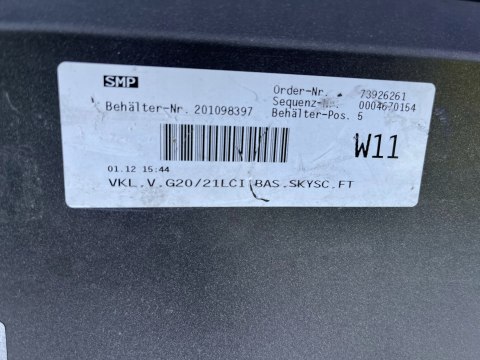 BMW 3 G20 G21 LIFT 2022- 5A1BF40 ZDERZAK PRZEDNI FV WYS 24H ORG BMW 3 G20 G21 LIFT 2022- 5A1BF40 ZDERZAK PRZEDNI FV WYS 24H ORG