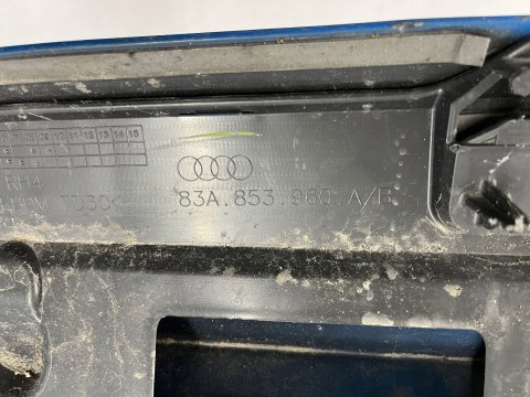 AUDI Q3 II 83A S LINE LISTWA DRZWI PRAWY PRZÓD 83A853960 A/B ORG FV 24H AUDI Q3 II 83A S LINE LISTWA DRZWI PRAWY PRZÓD 83A853960 A/B ORG FV 24H