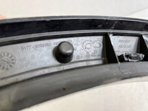 LISTWA BŁOTNIK PRAWY TYŁ BMW X5 G05 M PAKIET 8069292 ORG FV WYS LISTWA BŁOTNIK PRAWY TYŁ BMW X5 G05 M PAKIET 8069292 ORG FV WYS