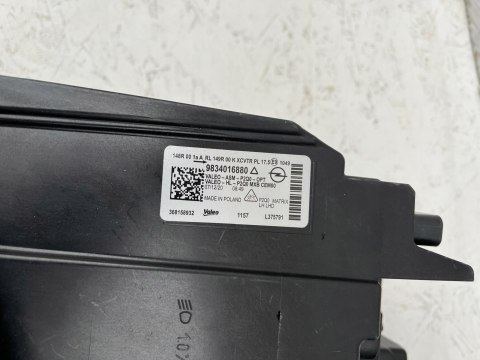 Opel OE 9834016880 iNTELLiLUX LUX reflektor lewy FULL LED EUR FV WYS24H Opel OE 9834016880 iNTELLiLUX LUX reflektor lewy FULL LED EUR FV WYS24H