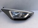 HYUNDAI I20 II 2014 - REFLEKTOR PRAWY PRZEDNI PRZÓD ORG FV WYS 24H ^