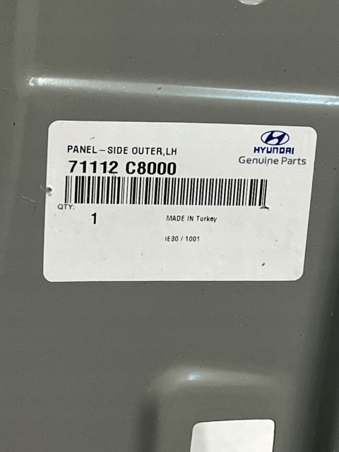 HYUNDAI I20 II 2014 - POSZYCIE PRÓG SŁUPEK LEWY ORYGINAŁ HYUNDAI I20 II 2014 - POSZYCIE PRÓG SŁUPEK LEWY ORYGINAŁ