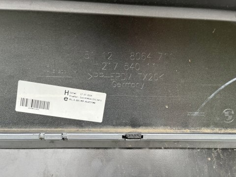 BMW 5 G30 SEDAN M PAKIET ZDERZAK TYLNY TYŁ ORG BMW 5 G30 SEDAN M PAKIET ZDERZAK TYLNY TYŁ ORG