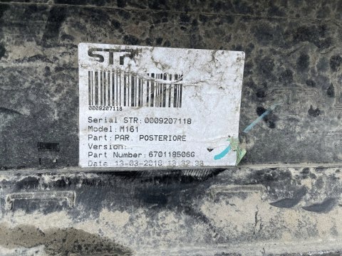 MASERATI LEVANTE GTS M161 ZDERZAK TYŁ TYLNY ORG MASERATI LEVANTE GTS M161 ZDERZAK TYŁ TYLNY ORG
