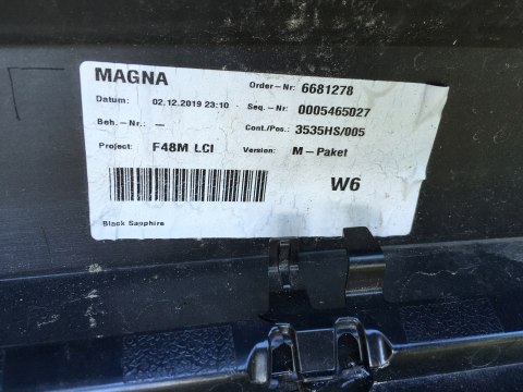 BMW X1 F48 LIFT LCI M PAKIET ZDERZAK PRZEDNI ORG BMW X1 F48 LIFT LCI M PAKIET ZDERZAK PRZEDNI ORG
