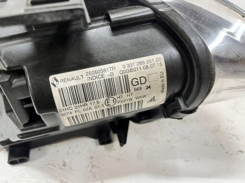 RENAULT MEGANE III LIFT REFLEKTOR LEWY SOCZEWKA 260605817R ORG WYS FV RENAULT MEGANE III LIFT REFLEKTOR LEWY SOCZEWKA 260605817R ORG WYS FV