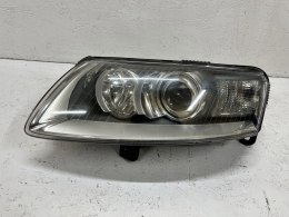 AUDI A6 C6 S6 4F0 04-08r LEWA LAMPA PRZÓD XENON NIE SKRĘTNY ORG FV WYS 24H
