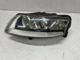 AUDI A6 C6 S6 4F0 04-08r LEWA LAMPA PRZÓD XENON NIE SKRĘTNY ORG FV WYS 24H