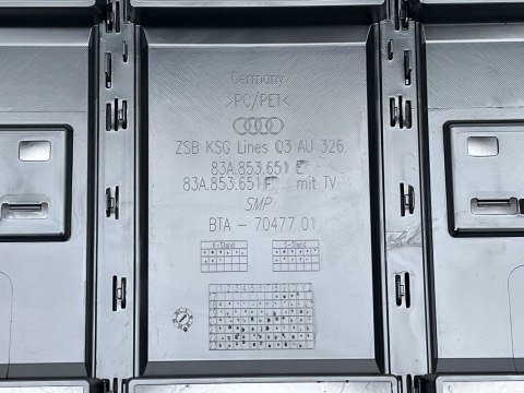 AUDI Q3 II 83A S-LINE ATRAPA GRILL CZARNA 83A853651E WYS 24H FV ORG AUDI Q3 II 83A S-LINE ATRAPA GRILL CZARNA 83A853651E WYS 24H FV ORG