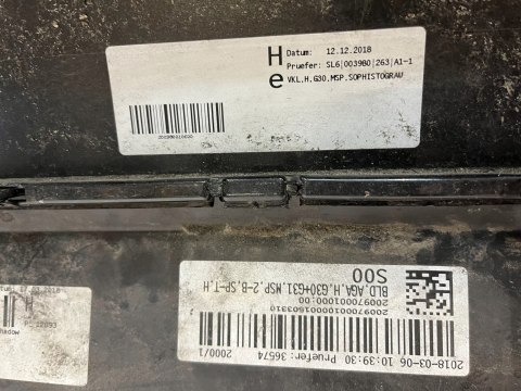 BMW 5 G30 bmw 5 g30 M PAKIET SEDAN ZDERZAK TYŁ TYLNY ORG 8064711 fv wys 24h BMW 5 G30 bmw 5 g30 M PAKIET SEDAN ZDERZAK TYŁ TYLNY ORG 8064711 fv wys 24h