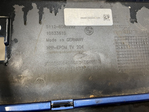 BMW 1er F20 LCI m paket stoßstange hinten rear bumper Original mb435 BMW 1er F20 LCI m paket stoßstange hinten rear bumper Original mb435