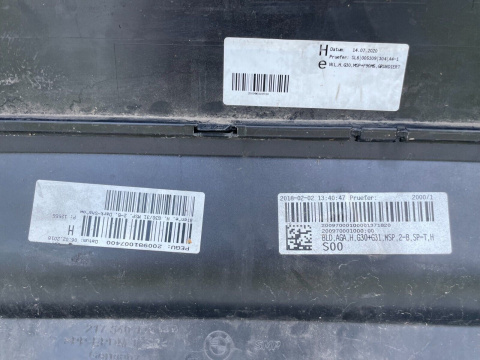 BMW 5er G30 Limousine M paket Stoßstange hinten rear bumper Original bg175 BMW 5er G30 Limousine M paket Stoßstange hinten rear bumper Original bg175