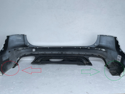Volvo V60 R Design Bj. 2018-2022 Stoßstange hinten rear bumper Original m Volvo V60 R Design Bj. 2018-2022 Stoßstange hinten rear bumper Original m