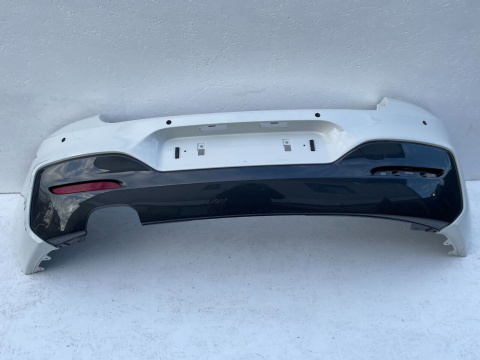 BMW 1er F20 F21 LCI m paket Stoßstange hinten bumper rear Original mb58 BMW 1er F20 F21 LCI m paket Stoßstange hinten bumper rear Original mb58