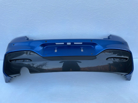BMW 1er F20 LCI Facelift m paket Stoßstange hinten rear bumper Original bw48 BMW 1er F20 LCI Facelift m paket Stoßstange hinten rear bumper Original bw48