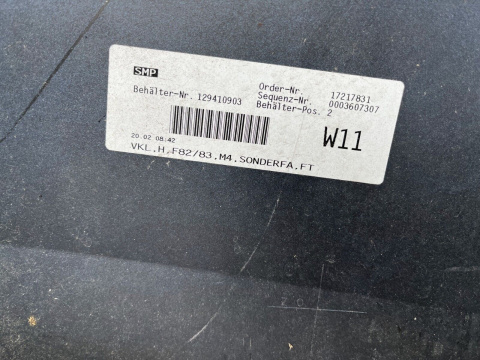 BMW 4er M4 F82 F83 m paket Stoßstange hinten rear bumper Original BMW 4er M4 F82 F83 m paket Stoßstange hinten rear bumper Original