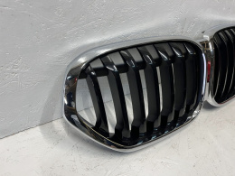 BMW X1 F48 LCI ab Bj. 2019 - Niere Frontmaske Kühlergrill Grill Original 8493450