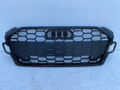Audi A5 8W6 S line Facelift schwarz matt kühlergrill ab Bj. 2020 - Original Audi A5 8W6 S line Facelift schwarz matt kühlergrill ab Bj. 2020 - Original