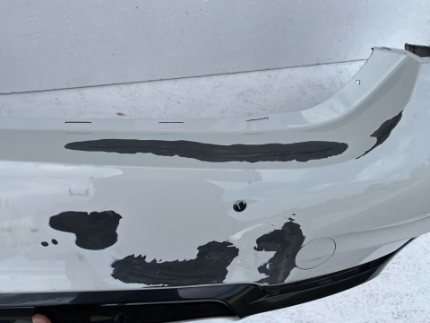 BMW 4er F36 LCI Facelift grancoupe M paket Stoßstange hinten Original mb87 BMW 4er F36 LCI Facelift grancoupe M paket Stoßstange hinten Original mb87