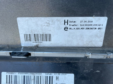 BMW 5er G30 M paket Limousine Stoßstange hinten rear bumper Original bg172 BMW 5er G30 M paket Limousine Stoßstange hinten rear bumper Original bg172